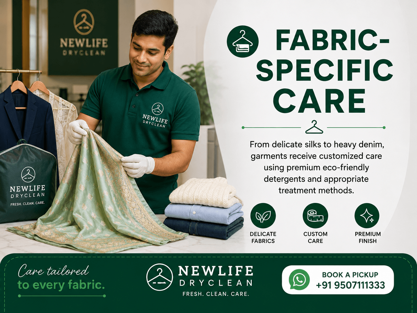 Fabric-Specific Care at NewLife Dryclean